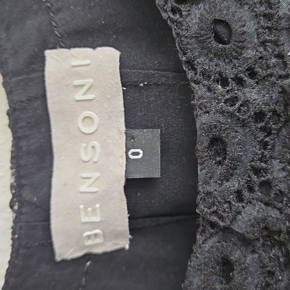 Bensoni Babydoll Silk Fully Lined Summer Top Minimalist Classic Timeless - Picture 2 of 8